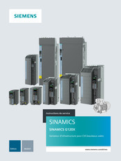 Siemens SINAMICS G120X Instructions De Service