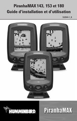 Humminbird PiranhaMax 143 Guide D'installation Et D'utilisation