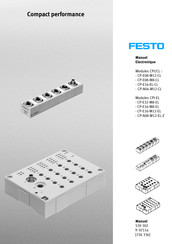 Festo CP-A04-M12-CL Manuel Électronique