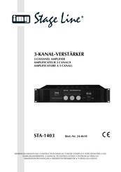 IMG STAGELINE STA-1403 Mode D'emploi