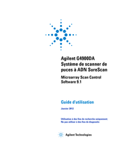 Agilent Technologies SureScan G2600D Guide D'utilisation