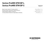 BIOTRONIK Sentus ProMRI OTW BP L Manuel Technique