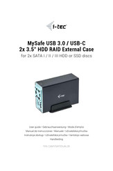 I-Tec MySafe USB 3.0 Mode D'emploi