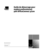 3com 56K OfficeConnect Guide De Démarrage
