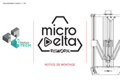 Motion Tech micro delta rework Notice De Montage