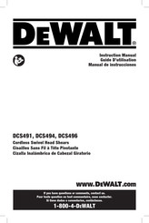 DeWalt DCS491B Guide D'utilisation