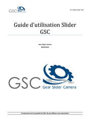 GSC Slider Guide D'utilisation