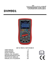Velleman DVM901 Mode D'emploi