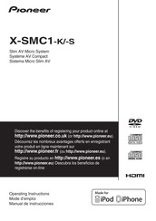 Pioneer X-SMC1-k Mode D'emploi
