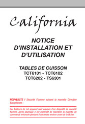 California TCT6102 Notice D'installation Et D'utilisation