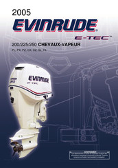 Evinrude E-TEC 200 Manuel D'utilisation