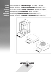 Mettler Toledo XPE-L Guide De L'utilisateur