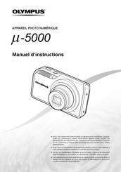 Olympus Mju-5000 Manuel D'instructions