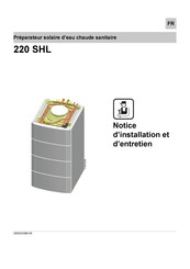 REMEHA ECS 220 SHL Notice D'installation Et D'entretien