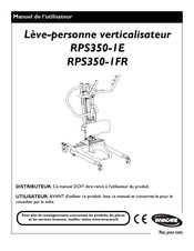 Invacare RPS350-1E Manuel De L'utilisateur