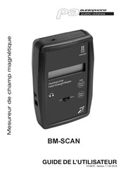 Audiophony PA BM-SCAN Guide De L'utilisateur