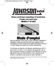 Johnson 40-6065 Mode D'emploi