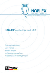 Noblex aspherilux midi LED Mode D'emploi