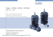 Burkert 2730 Manuel D'utilisation