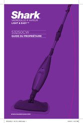 shark LIGHT & EASY S3250CW Guide Du Propriétaire