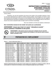Citadel 8x14 Instructions D'assemblage
