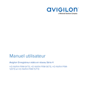 Motorola Solutions Avigilon 4 Série Manuel Utilisateur