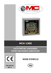 MC Electronics 00MON-MCH1300 Mode D'emploi