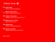 TRUlink 3-PLAY 89016 Guide D'utilisation