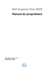Dell Inspiron One 2020 Manuel Du Propriétaire