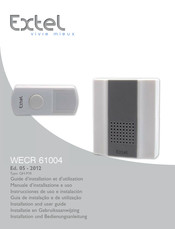 Extel WECR 61004 Guide D'installation Et D'utilisation