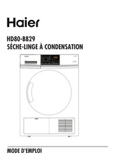 Haier HD80-B829 Mode D'emploi