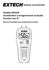 Extech MO55W Manuel D'utilisation