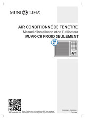 mundoclima MUVR-C6 Manuel D'installation Et De L'utilisateur