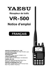 Yaesu VR-500 Notice D'emploi