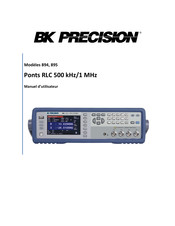 B+K precision 894 Manuel D'utilisateur