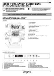 Whirlpool WSIO-3T223-PE-X Guide D'utilisation Quotidienne