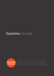 Kemppi Gamma GTH3 RFA Manuel D'utilisation