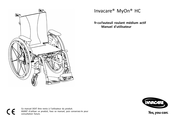 Invacare MyOn HC Manuel D'utilisateur