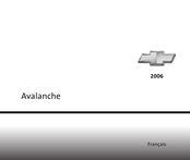 Chevrolet Avalanche 2006 Guide Du Propriétaire