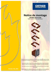 ORTNER GO16 42/69 Notice De Montage