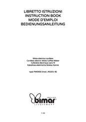 Bimar PMS500 Mode D'emploi