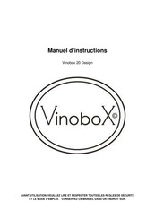 Vinobox 20 Design Manuel D'instructions