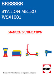 Explore Scientific WSX1001 Manuel D'utilisation