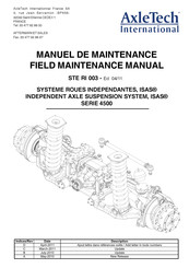 AxleTech ISAS 4500 Série Manuel De Maintenance