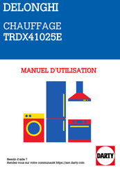 DeLonghi TRDX4 Manuel D'utilisation