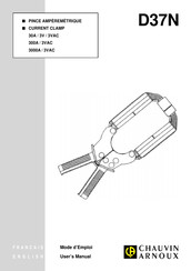 Chauvin Arnoux D37N Mode D'emploi