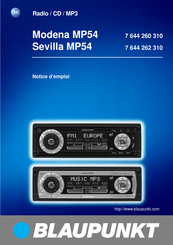 Blaupunkt Sevilla MP54 Notice D'emploi