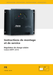 Steca Solarix MPPT 2010 Instructions De Montage Et De Service