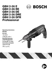 Bosch 0 611 254 7 Série Instructions D'emploi