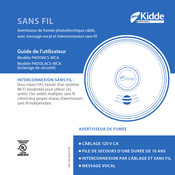 Kidde P4010ACS-WCA Guide De L'utilisateur